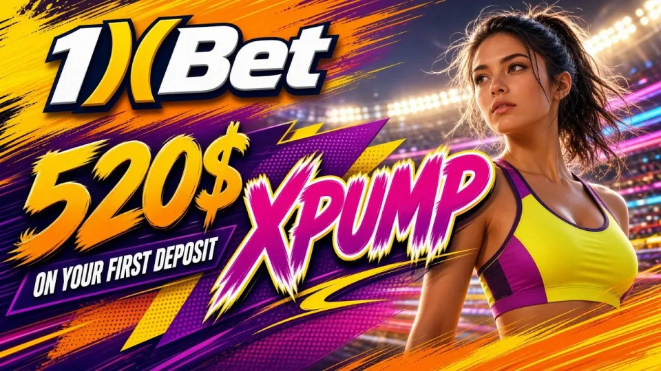 1XBET Promo Code XPUMP Gets You a $520 First-Deposit Bonus With a One-Field Entry